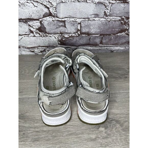 Mephisto Allrounder Lagoona Larmessa Grey Nubuck Textile Strap Sandals Women 10M - Picture 6 of 16